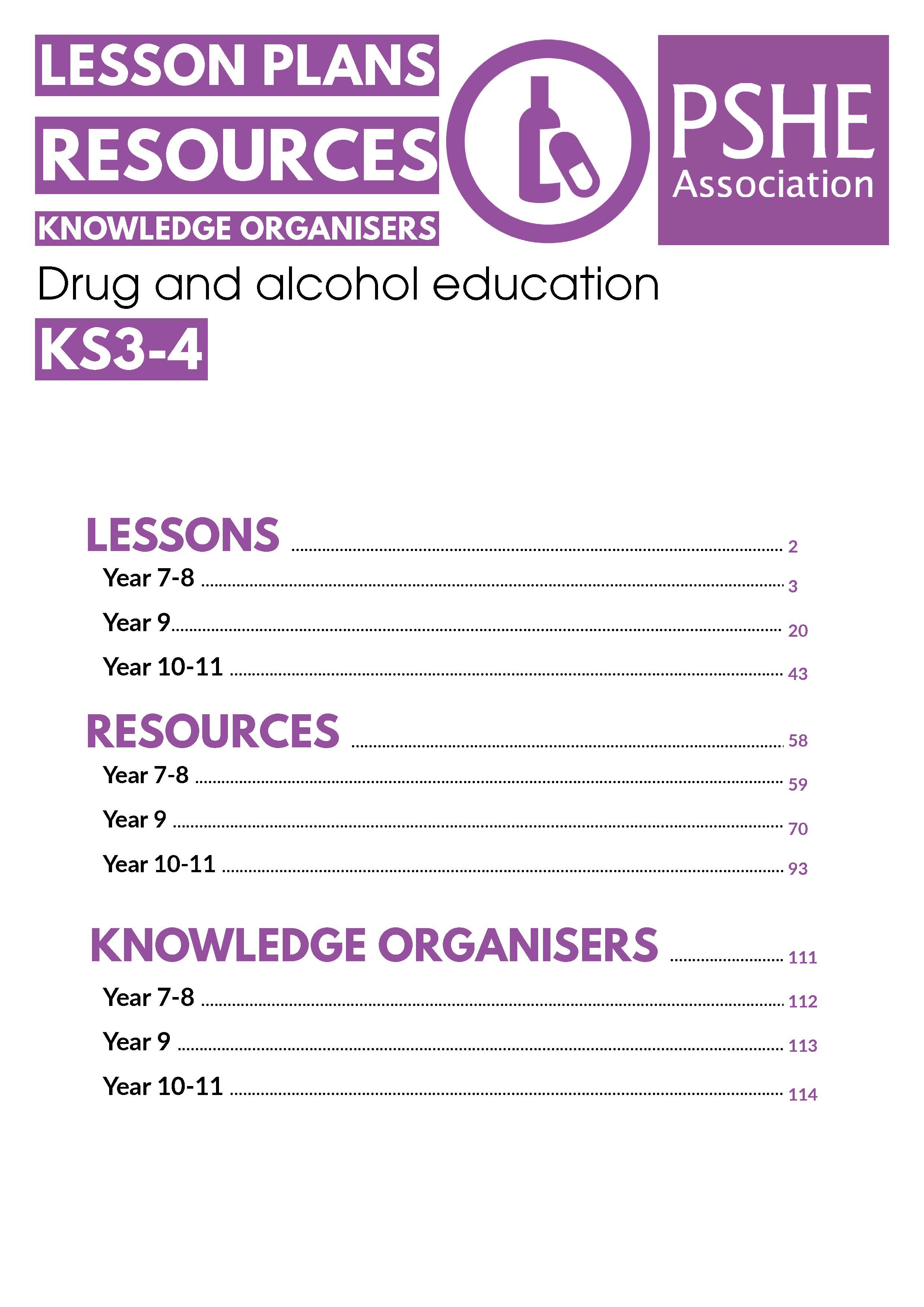 Drugs And Alcohol Education